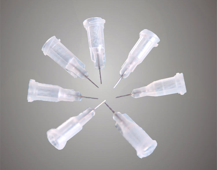 东莞厂家1/4寸塑胶座螺口精密 点胶针头 点胶机针咀 点胶针筒针咀