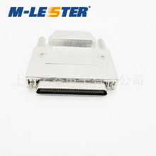 孟莱司特SCSI连接器V、68公头 超高密度铁壳装配螺丝刺破式