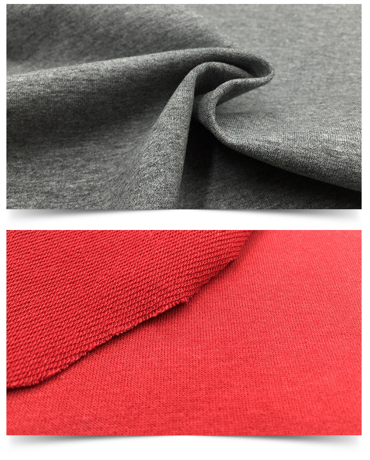 加厚纯棉卫衣拉架 320克毛圈鱼鳞布 全棉小卫衣奥黛尔面料