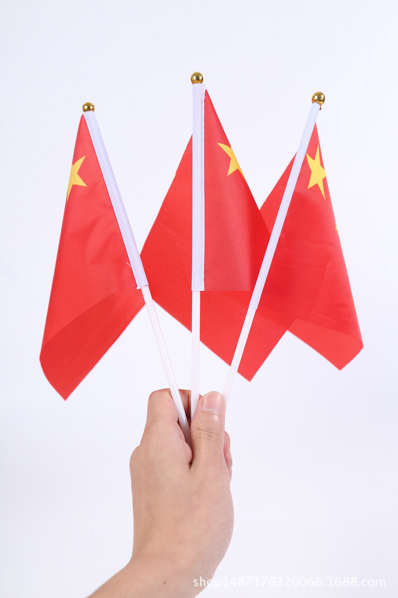 手举旗 桌旗 7号20*28手摇小国旗 赠旗杆 可定制