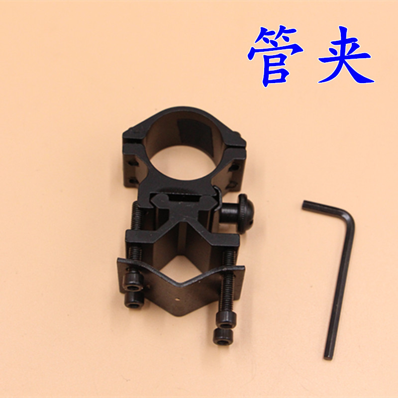 万夹具能 蝴蝶夹 管夹k185 转接 连接夹 手电夹 夹子