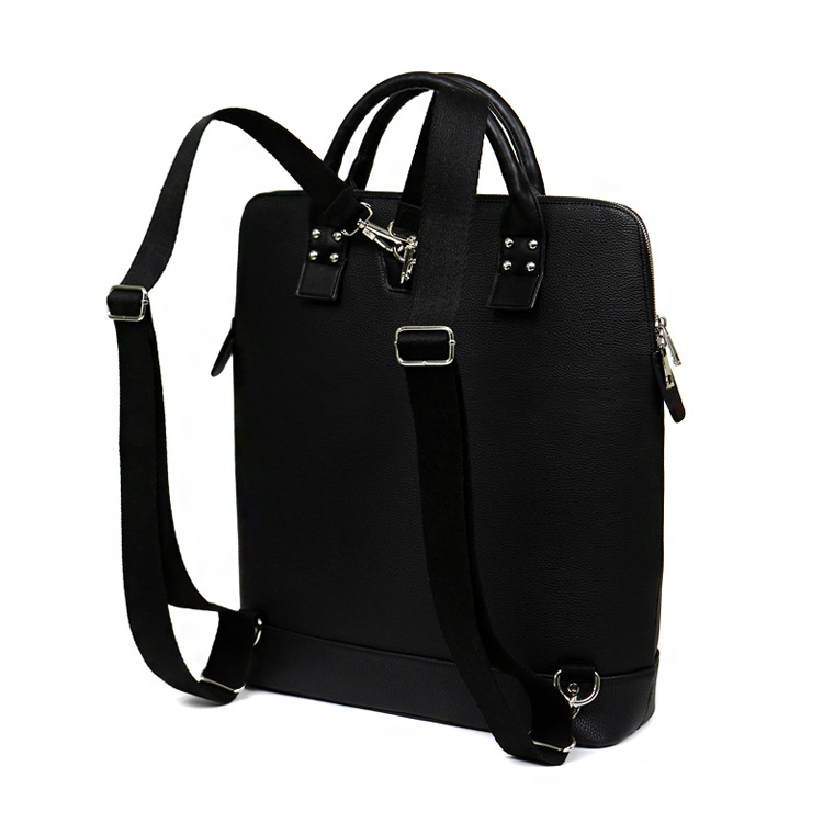 New Men's Multi-Purpose Backpack Casual Business Men's Briefcase Large Capacity Pu Handbag Backpack Men