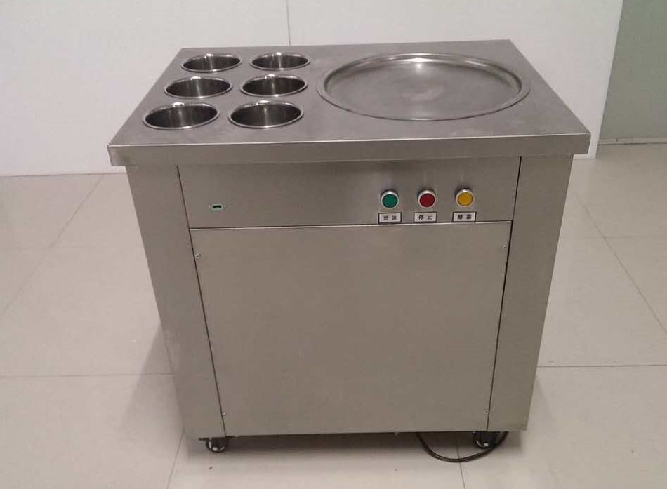 厂家直销炒酸奶机炒冰激凌卷机 炒冰机器批发小型商用炒酸奶机
