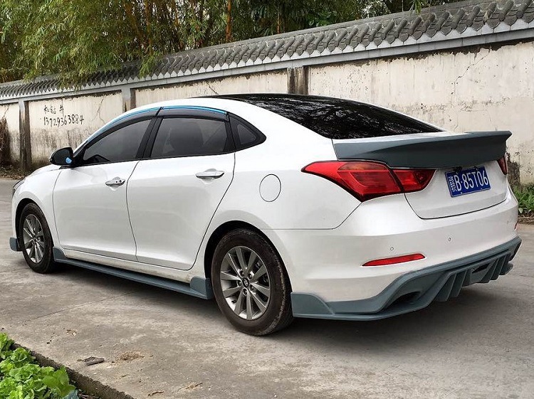 2017款现代名图大包围 新名图包围名图改装前杠后杠侧裙机盖尾翼