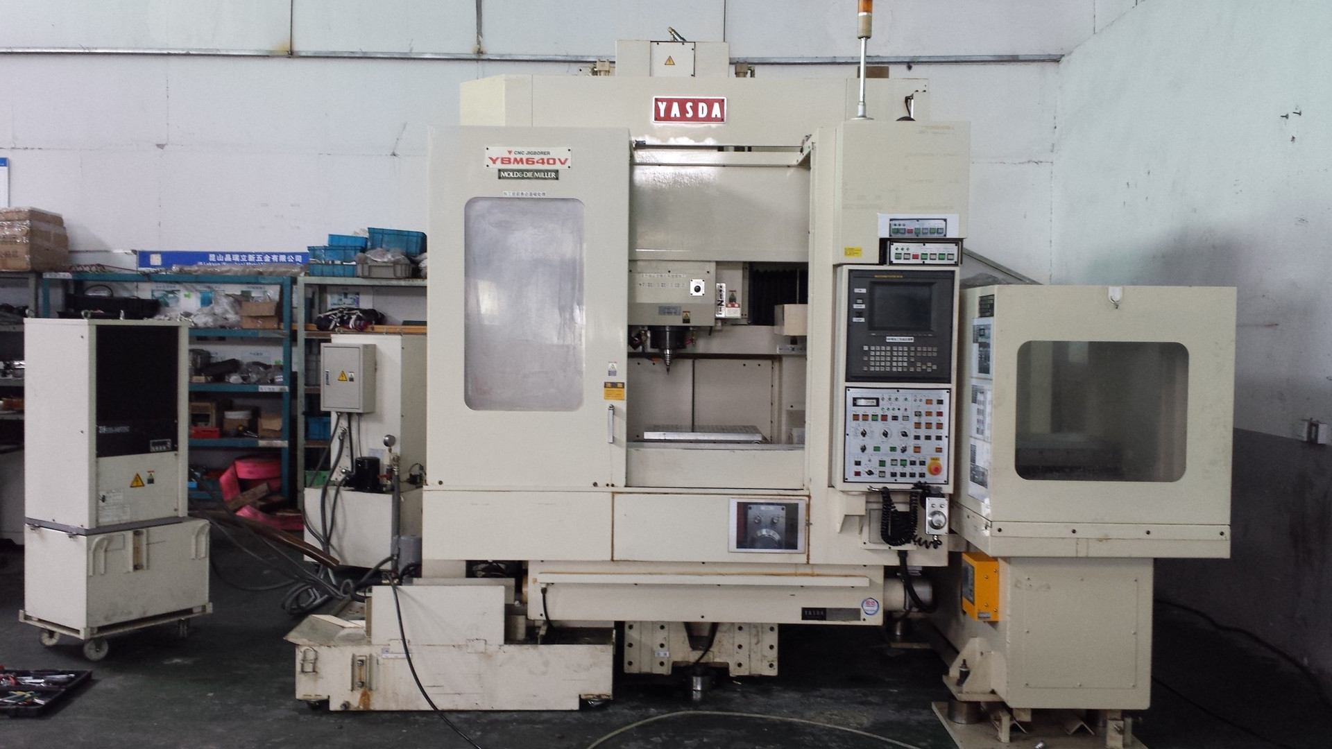 yasda安田ybm640v立式双工位加工中心-精密进口cnc数控机床