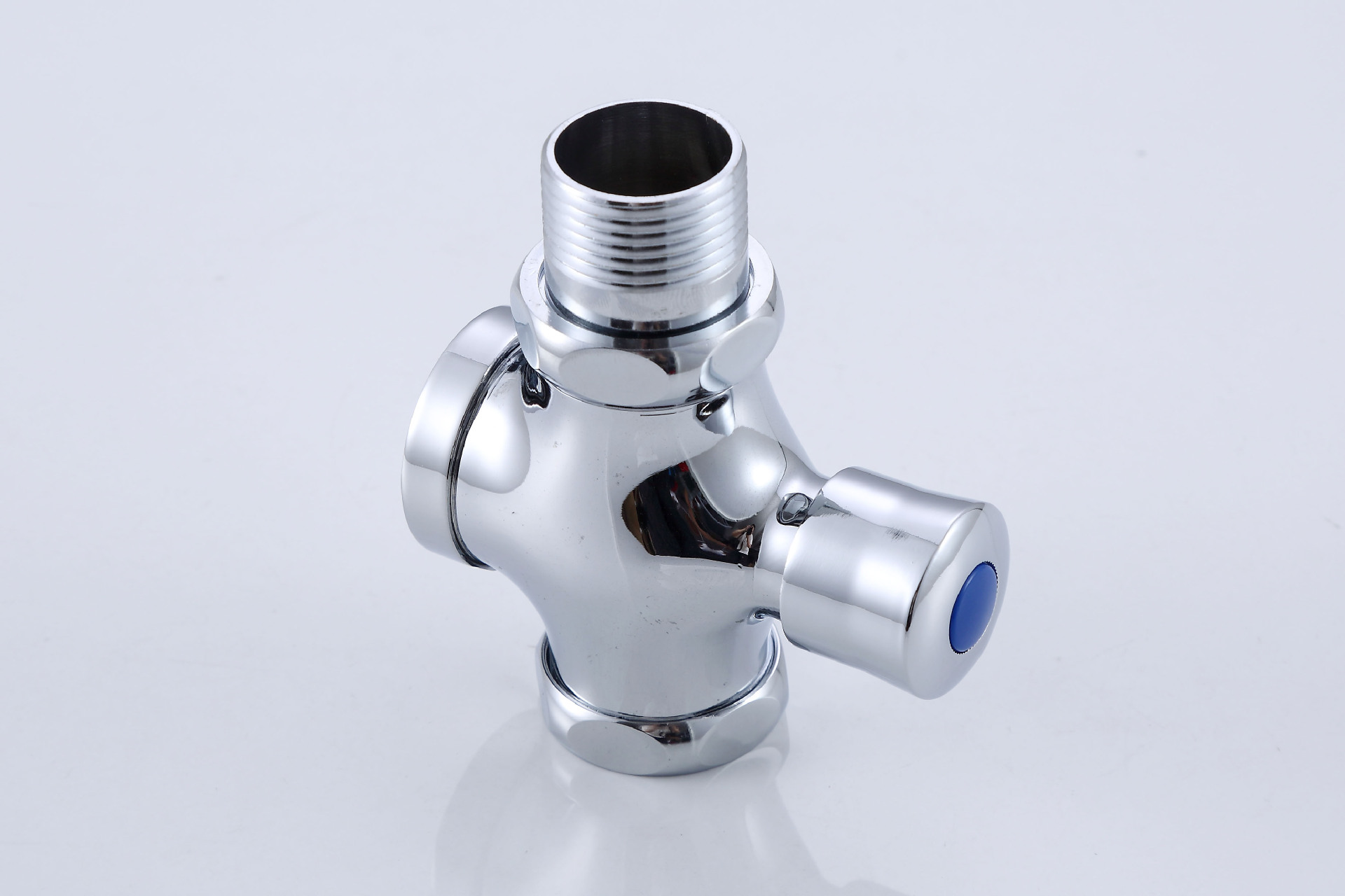 铜四通冲洗阀 延时阀 冲水阀 大便冲洗阀 自闭式蹲便器冲厕阀