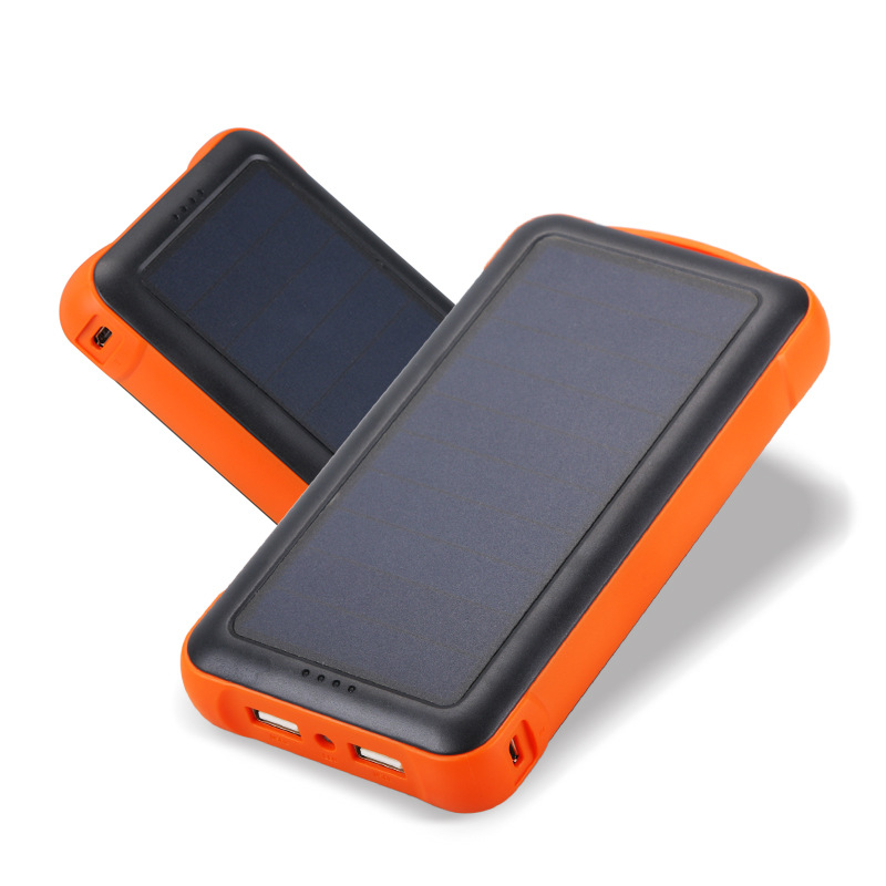 斯丹德太阳能充电宝通用智能户外便携移动电源手机大容量20000