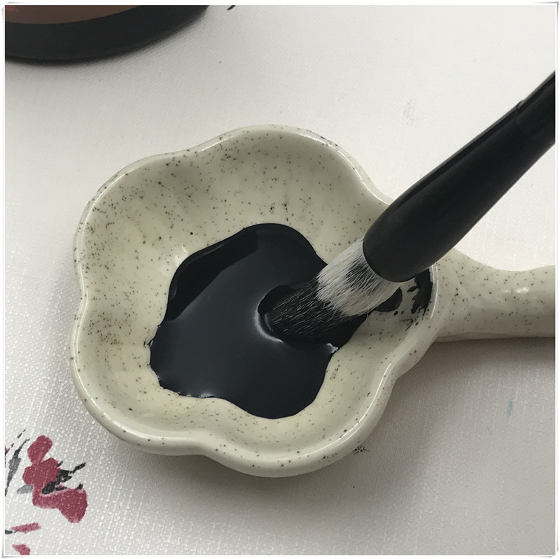 周虎臣墨汁250克墨水国画书法用品文房四宝毛笔书法练习墨液