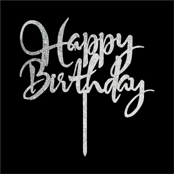 happy birthday 蛋糕插 精美蛋糕装饰品英文字母蛋糕插旗 新款