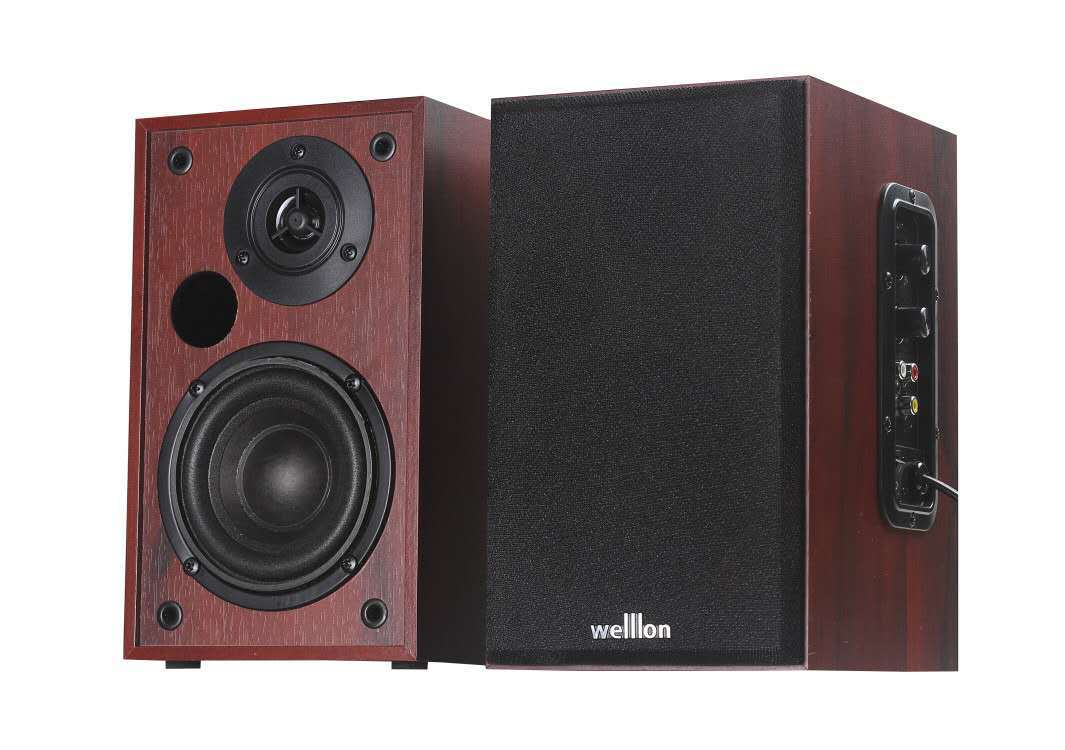 电脑多媒体 大功率hifi音响 惠隆20q大功率木质对箱 厂价直销