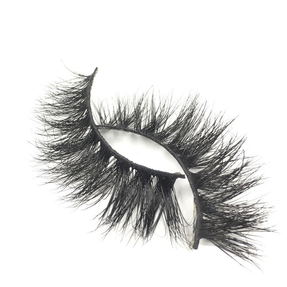 新品3d水貂毛眼睫毛 领款浓密柔软睫毛 自然卷翘畅销假睫毛 d6