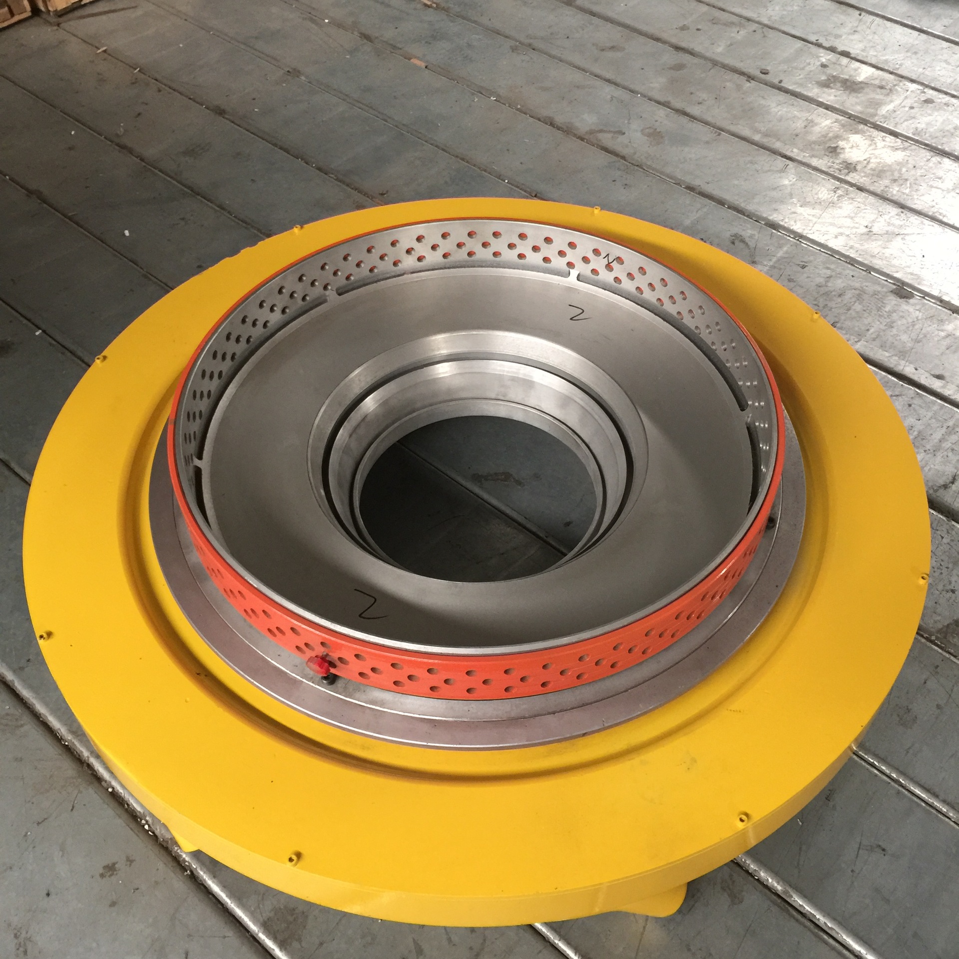 厂家优质推荐风环质量保证可定制 模头配件吹膜机机头双风口风环