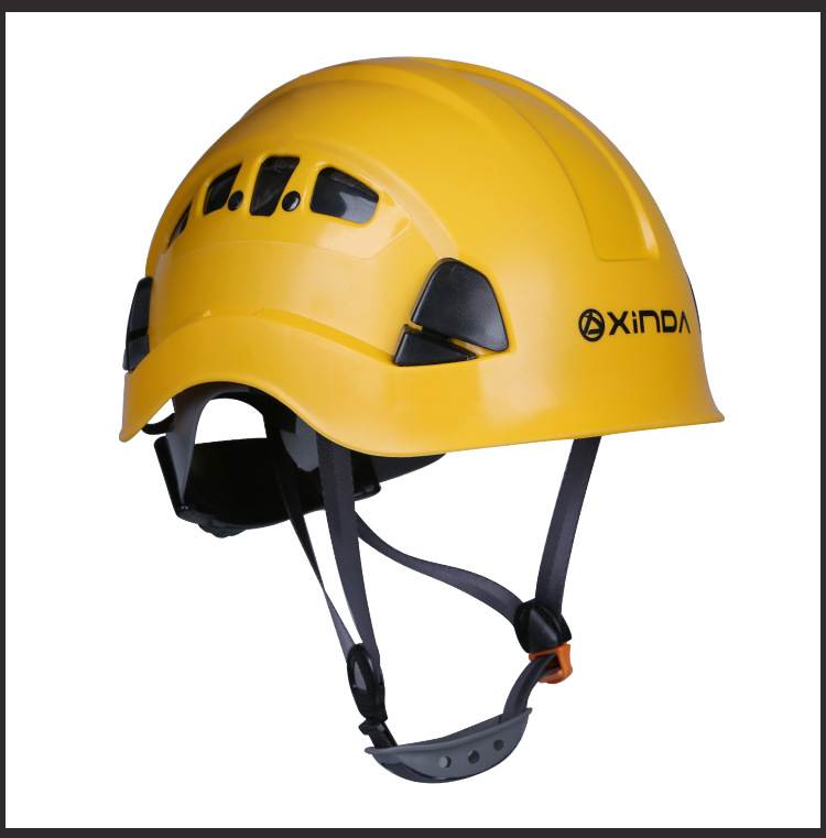 欣达探洞工业防护头盔高空作业救援头盔户外速降攀岩保护安全帽