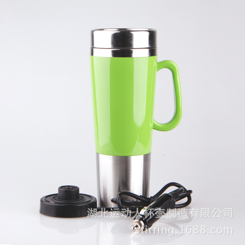 Department Store Stainless Steel Car Hot Water Cup 24V Can Add Hot Water Cup Car Hot Water Cup Kettle 12V