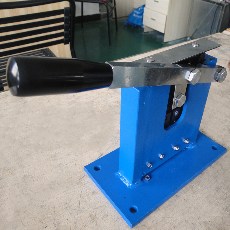 胶水铝管封尾机 手动铝皮折叠压管封口机 纯铝管封尾机