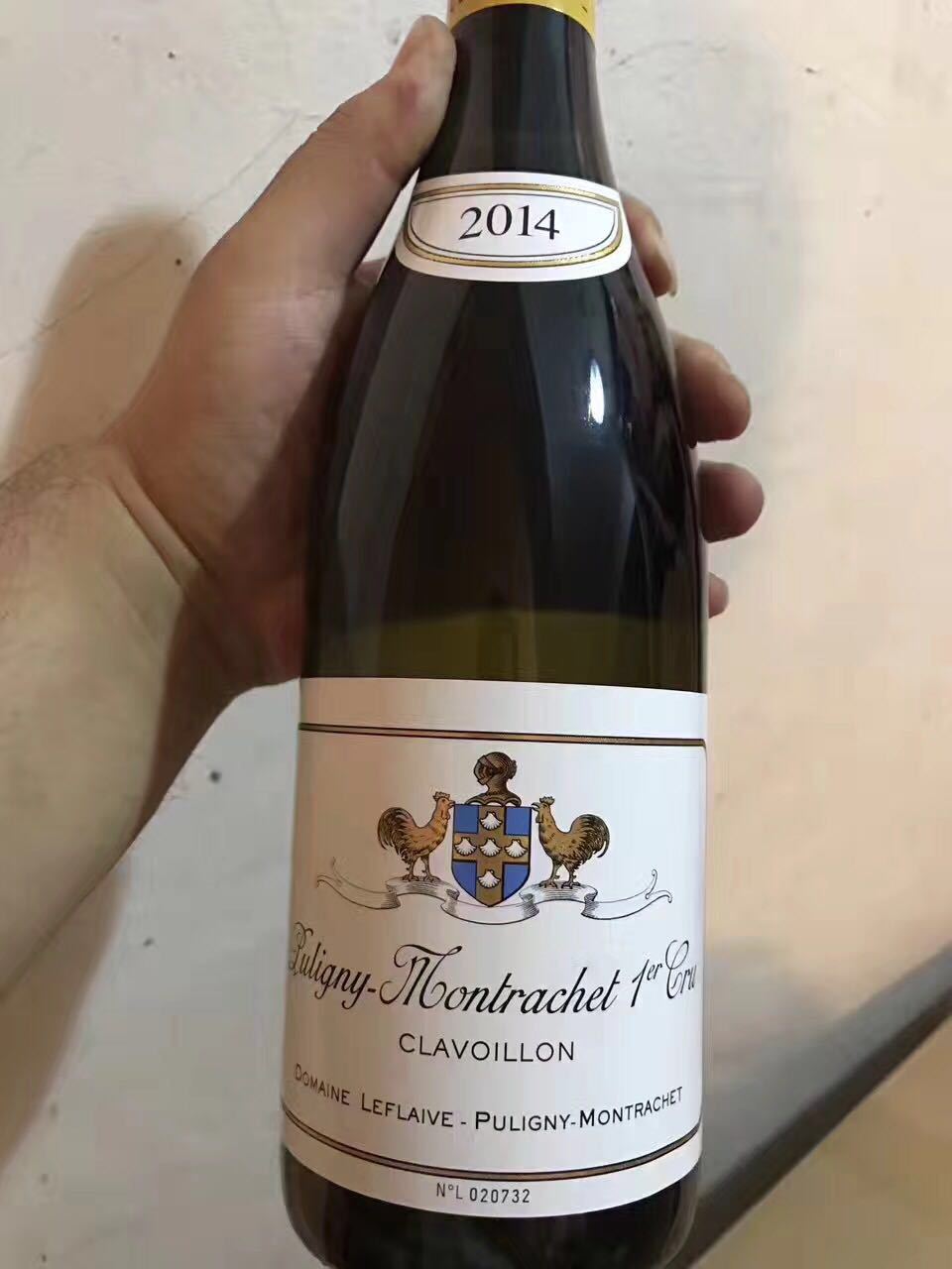 domaineleflaivepulignymontrachet双鸡白葡萄酒
