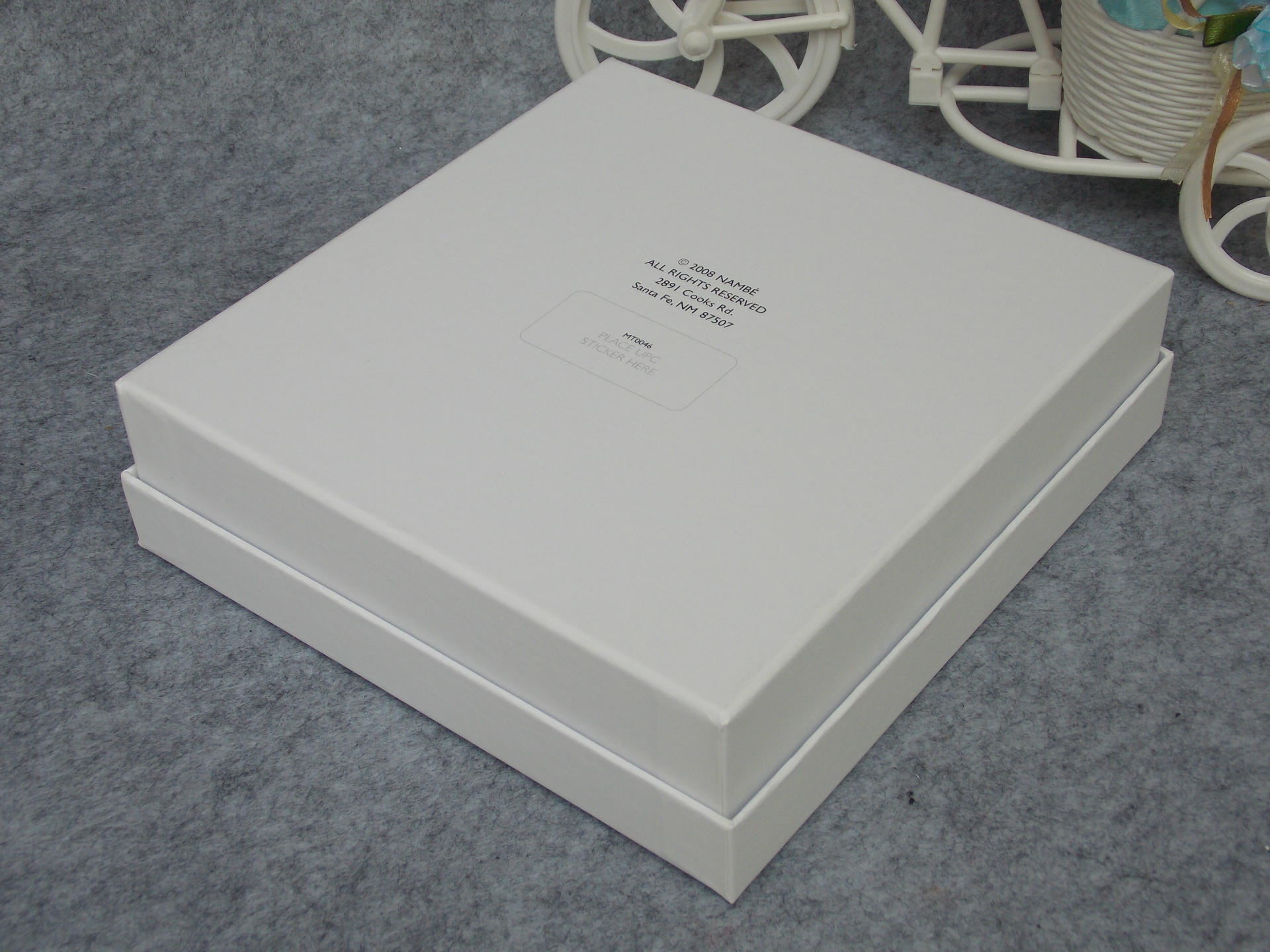 高档白色包装盒素色衬衫礼盒商务长方形天地盖硬盒礼物包装盒定制