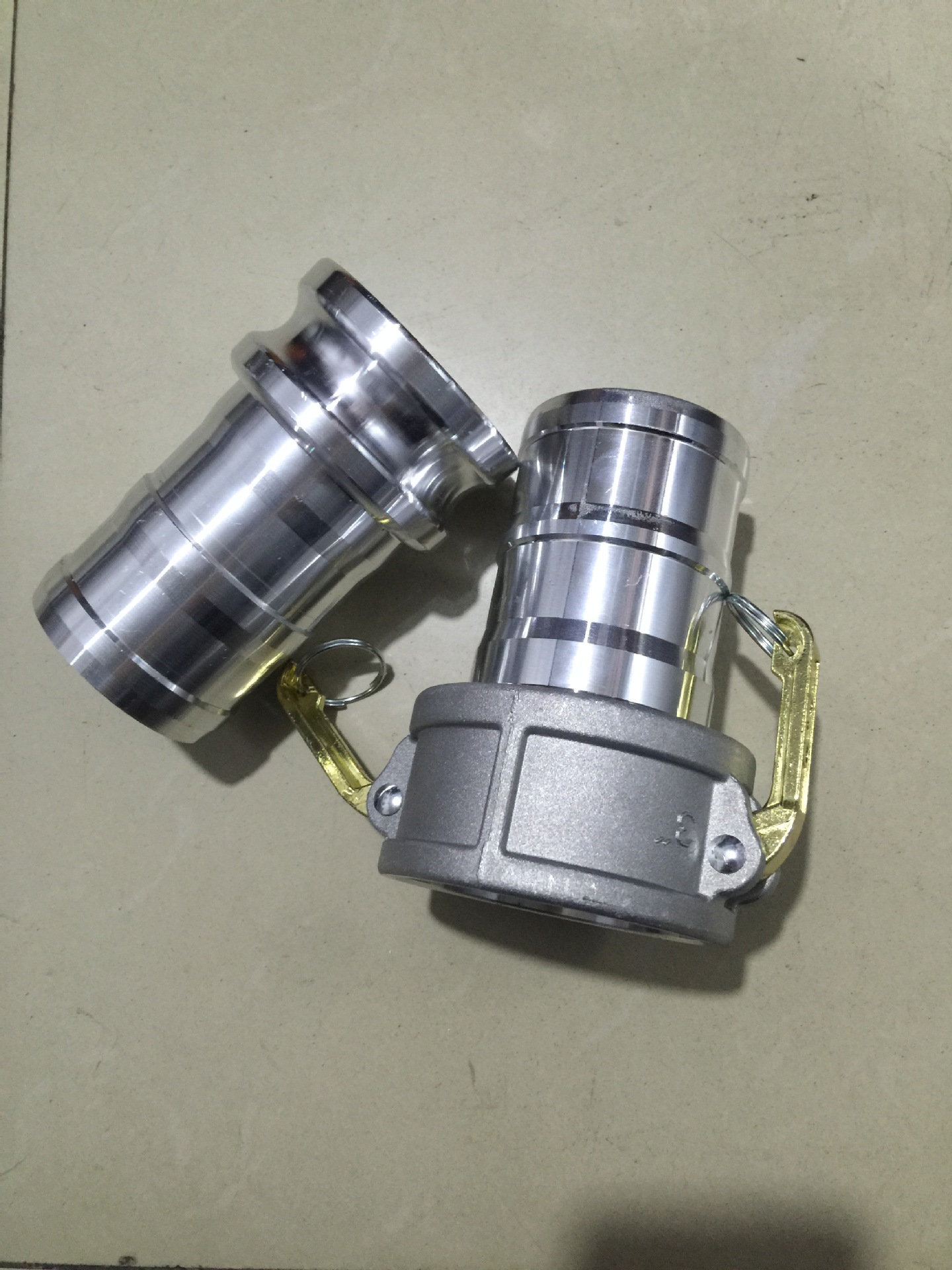 汽油机配件农用水泵快速接头汽油抽水机进水管3寸直管快接3寸对接