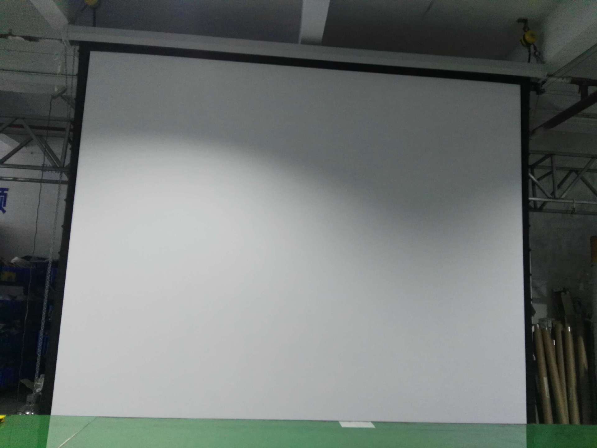 300寸电动拉线幕投影幕电动投影幕电动拉线幕投影幕厂家直供
