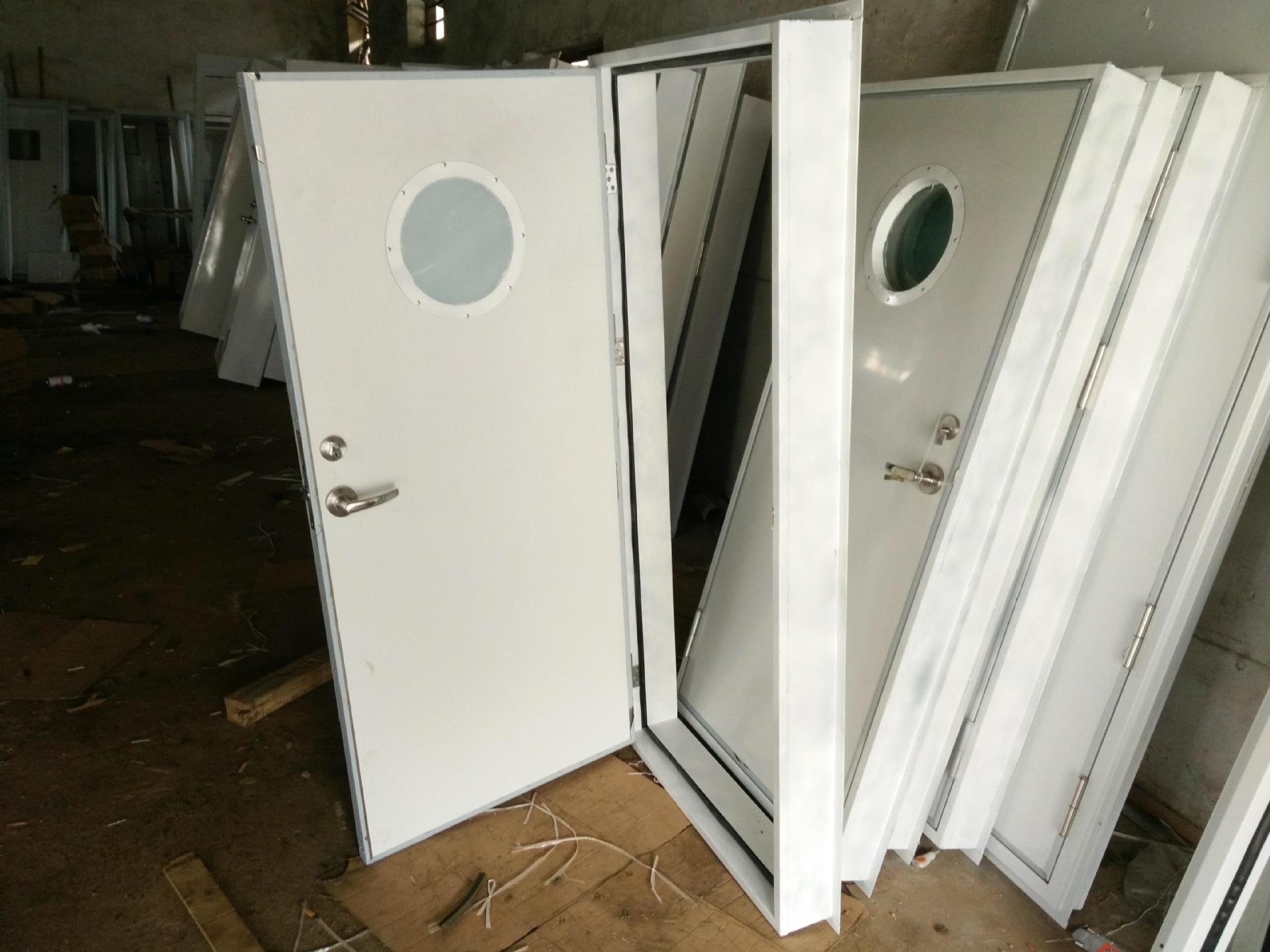 船用钢质单扇防火门 不锈钢铝合金船用门 快开闭耐压水密门耐火