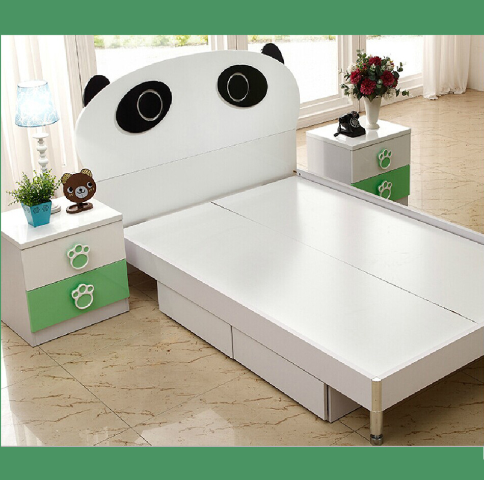 板式家具 单层儿童床加抽子母床 儿童套房家具 儿童床批发