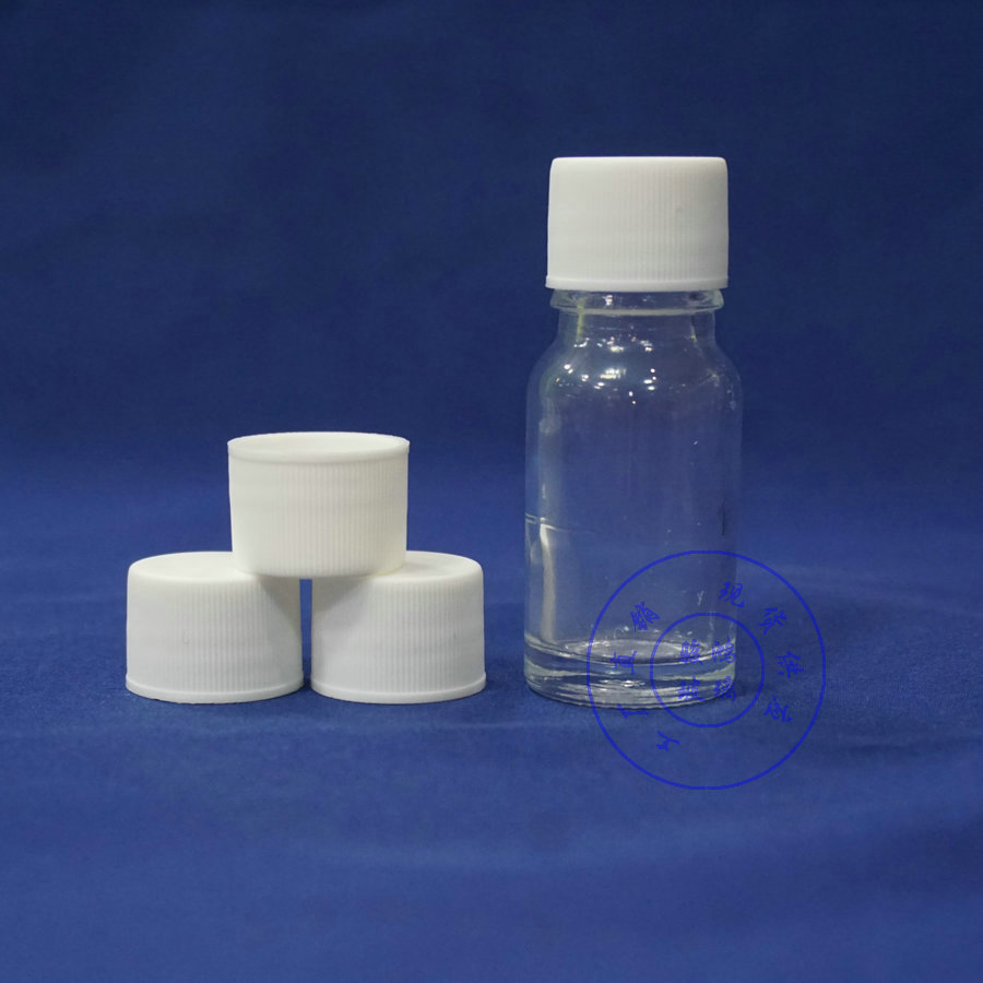 现货供应玻璃瓶盖,精油瓶专用盖,18#白色细纹带内塞塑料瓶盖