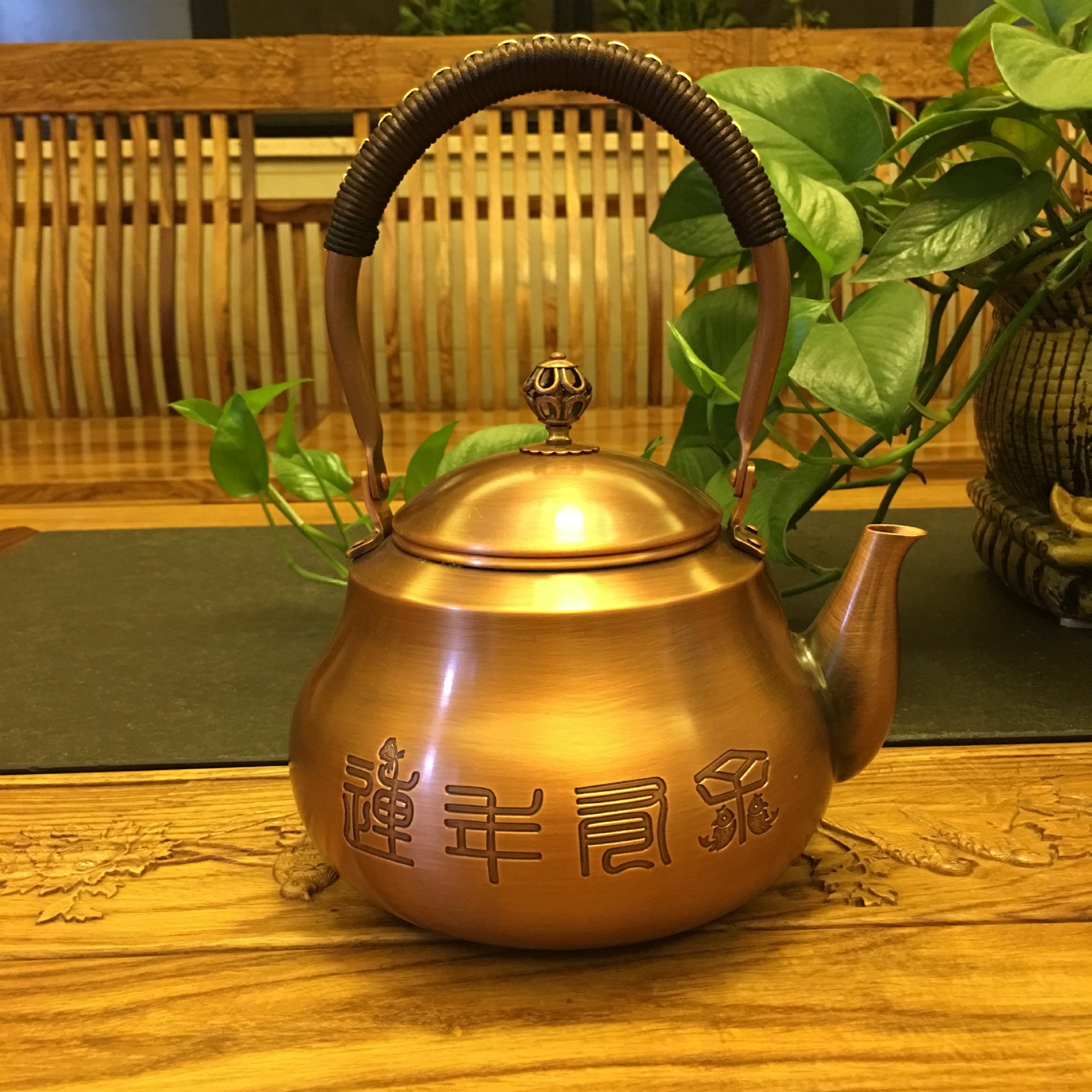 君尚手工铜壶烧水泡茶壶 紫铜壶纯手工工艺厂家直销