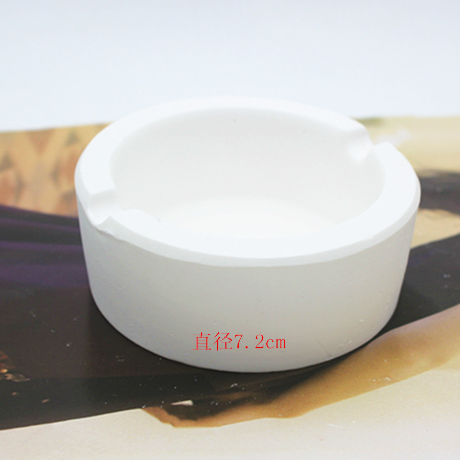 香薰石膏模烟灰缸 仙人掌盆子 石膏摆件 硅胶模具