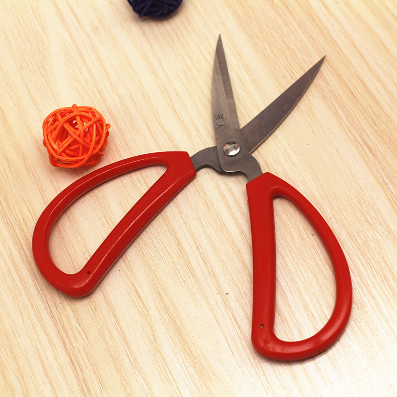 强人k13家用剪裁纸剪民用剪工业剪尖头剪刀皮革剪居家物品裁剪