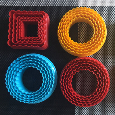 diy饼模饼干模具 塑料饼干切 塑料儿童饼干压模 立体曲奇饼干模