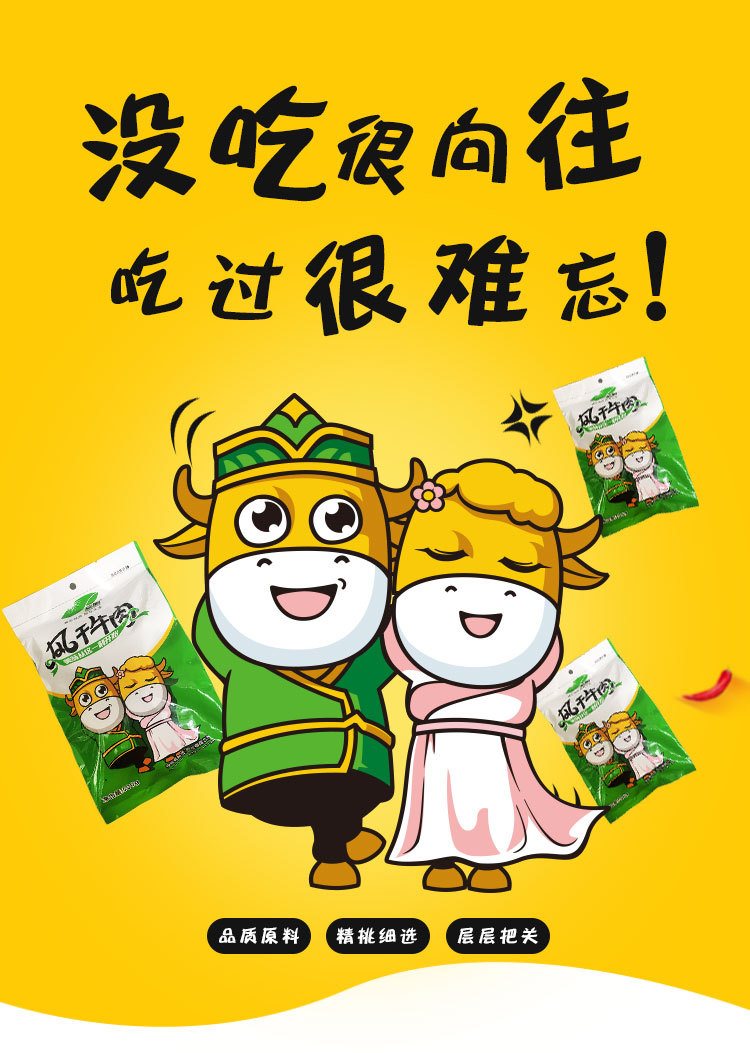 手撕牛肉干小包装批发内蒙古特产休闲食品200g风干牛肉干条代加工