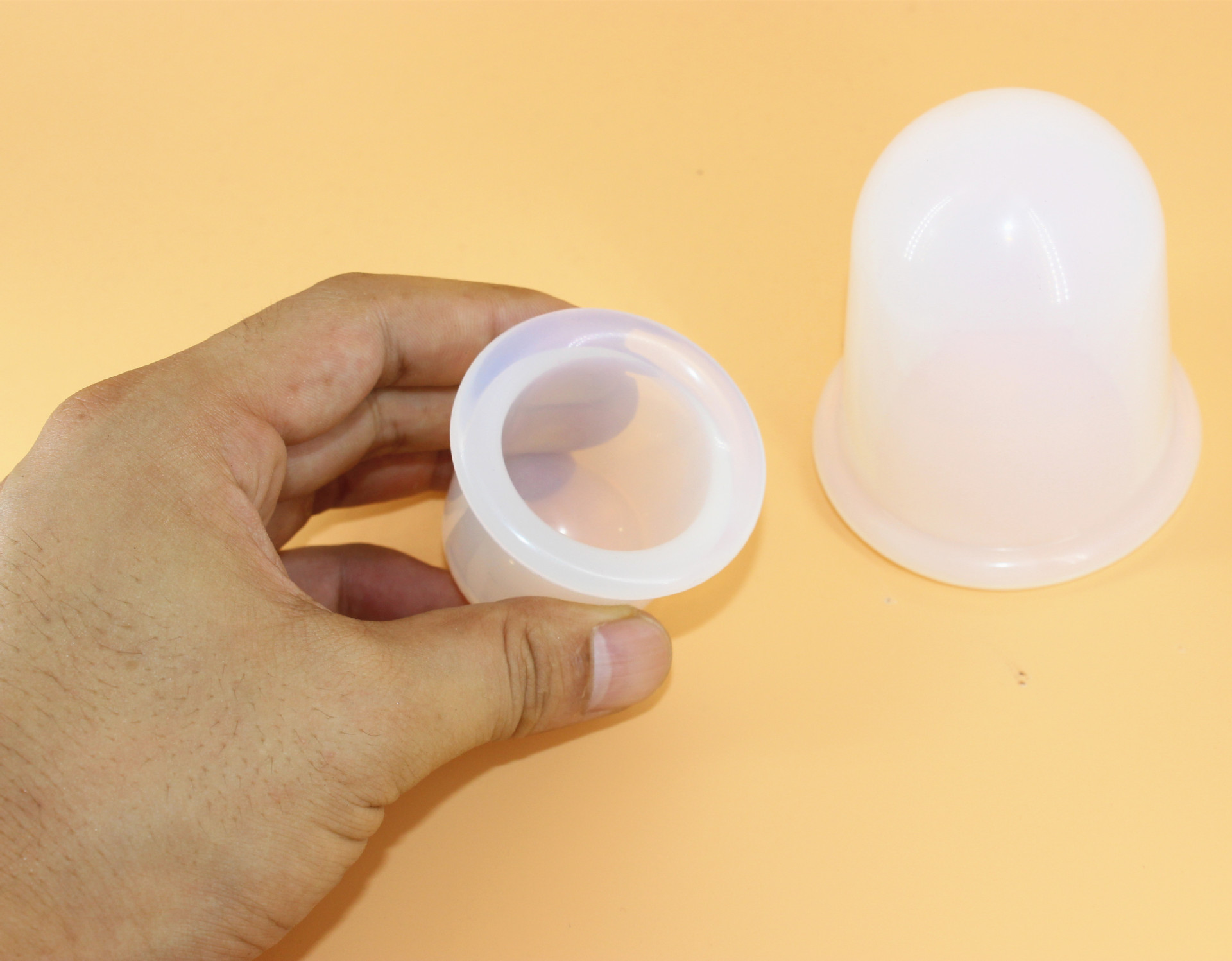 硅胶拔罐 硅胶拔火罐 吸湿罐透明硅胶真空拔罐