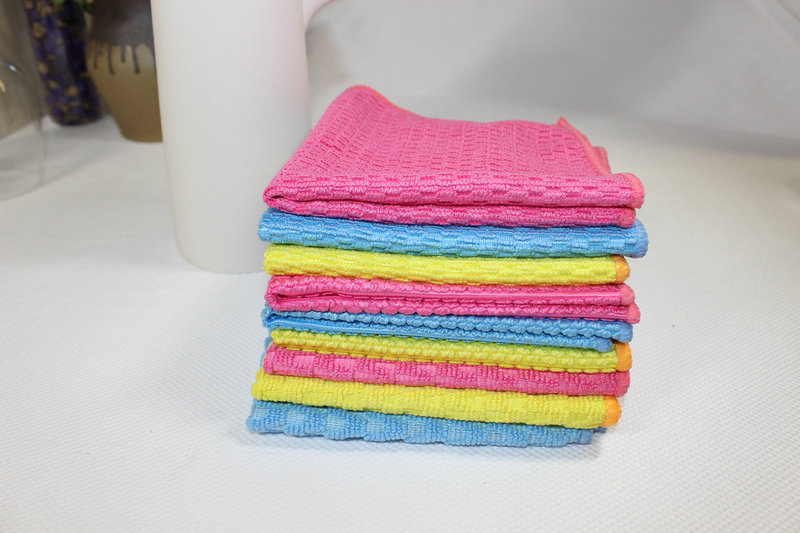 3p大珍珠抹布30*30cm 不沾油洗碗抹布 超细纤维百洁布批发