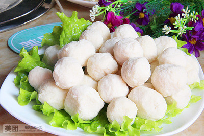 惠特墨鱼丸 火锅小吃食材 海鲜速冻墨鱼丸批发直销