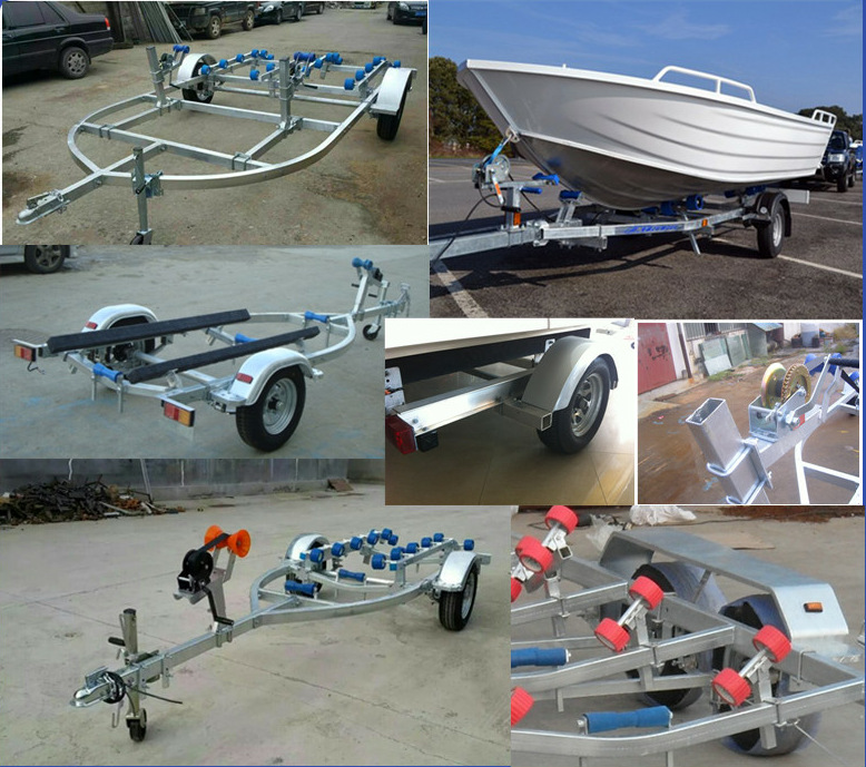 拖车摩托艇拖车橡皮艇冲锋舟拖车快艇游艇路亚艇拖车船用拖车厂家
