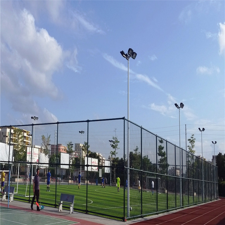 球场照明灯杆足球场篮球场网球场田径场灯杆热镀锌管