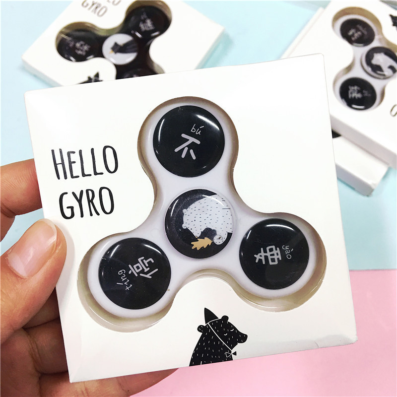 学生文具用品 响指三角指尖陀螺 手指陀螺 益智玩具 便携玩具