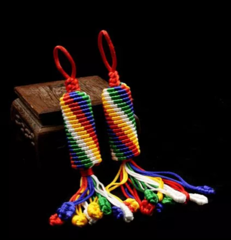 3万个厂家批发手工编织金刚结挂件平安手工用品藏式