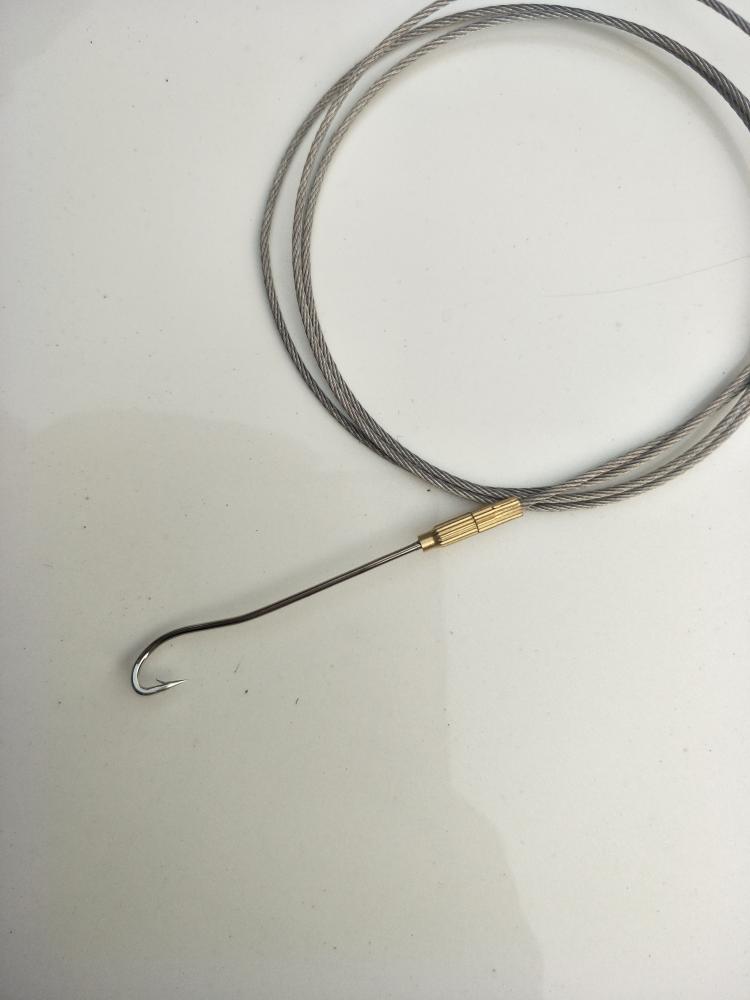 00 产品类别 黄鳝钩 品牌 百凡 是否有倒刺 是 货号 钢丝绳软钩 产地