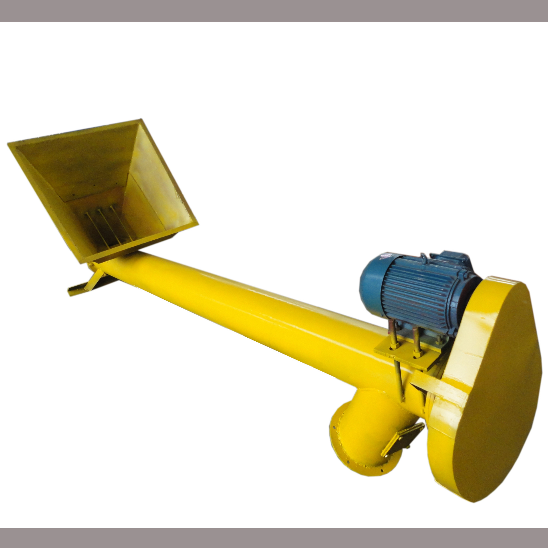 小型电动螺旋式上料机 螺旋绞笼输送机 斗式提升机