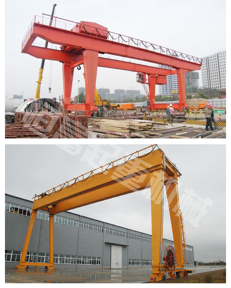 双主梁龙门吊 地铁用盾构门式起重机 mg型地铁施工门式起重机出租