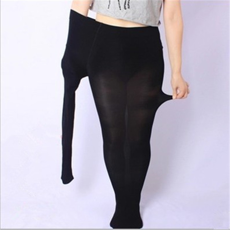 Factory Wholesale Spring and Autumn Velvet 120d plus-Sized plus-Sized Pantyhose Foreign Trade Fujie 100.00kg Oversized Leggings