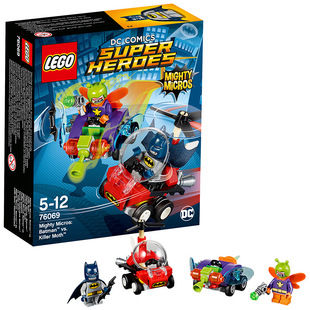 4月新品乐高超级英雄系列76069迷你战车:蝙蝠侠对战杀手蛾 lego