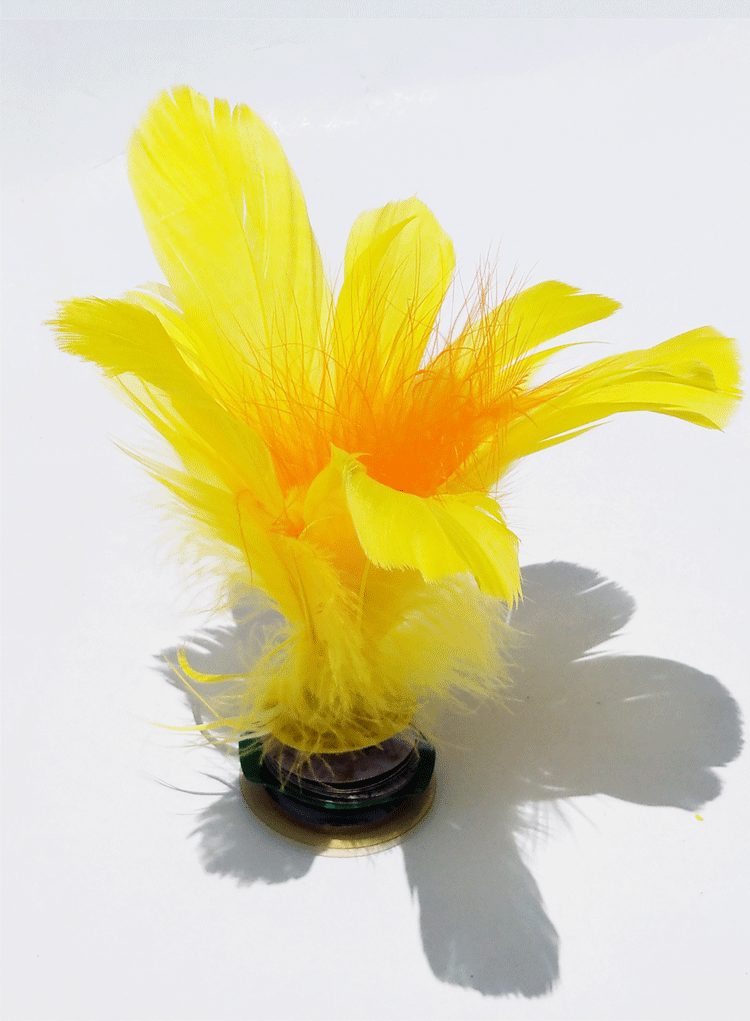 荷花毽子厂家销售毽球花式花毽中小学生比赛用毽球训练羽毛毽子