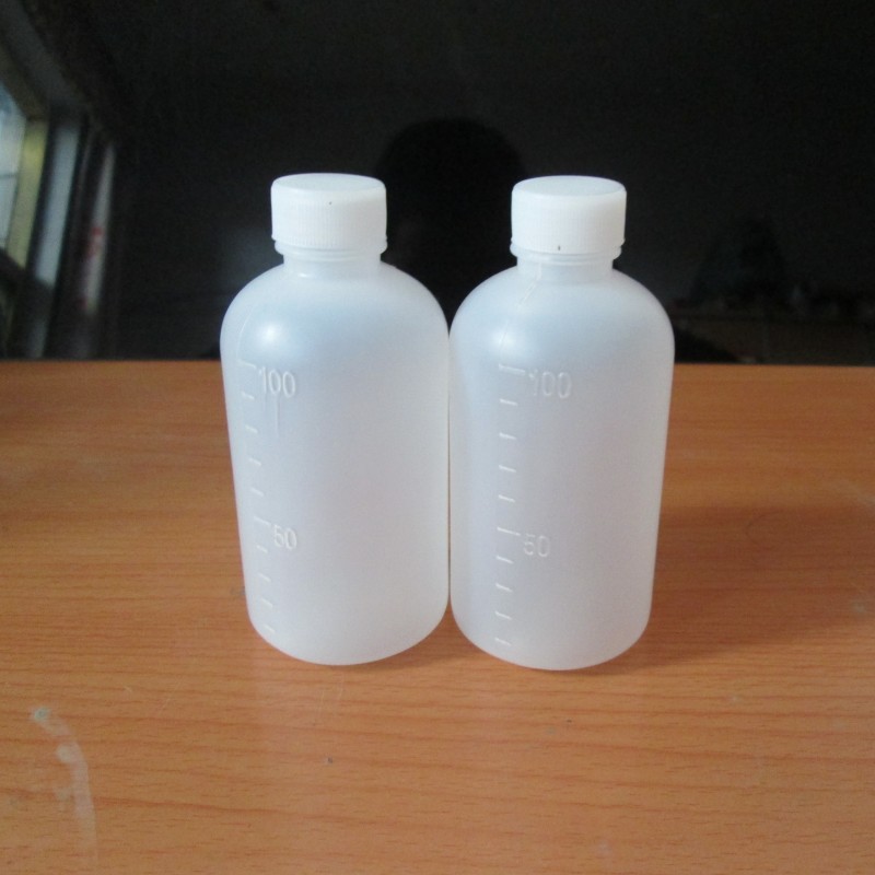现货供应pe100ml毫升塑料瓶子药瓶带刻度 100克塑料瓶水剂瓶液体