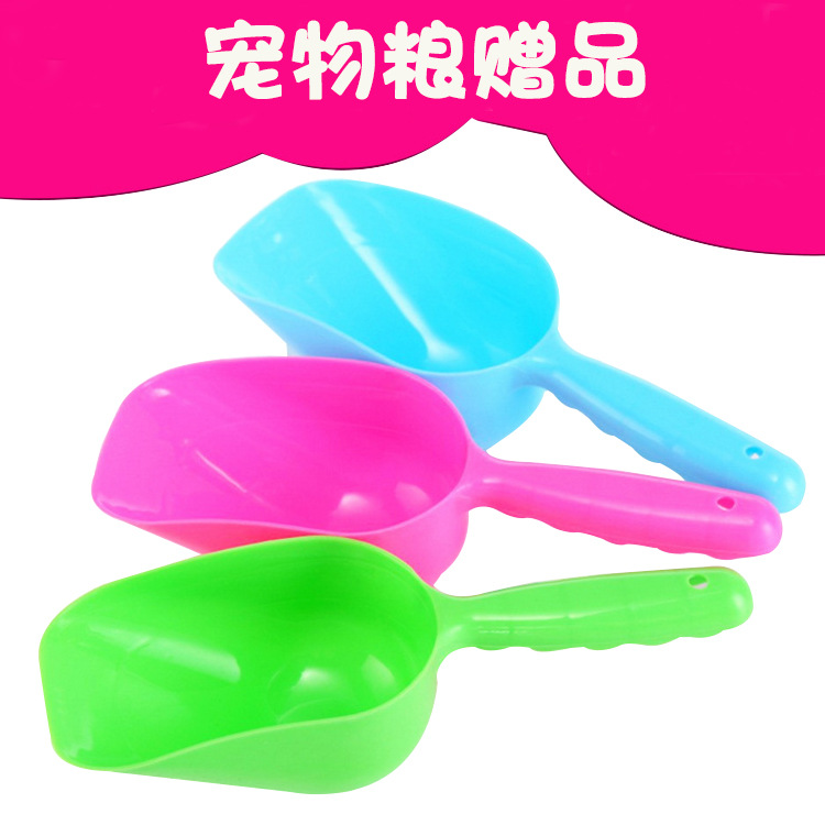 candy color long handle cat dog food shovel dog food spoon pet shovel shit food shovel cat food wholesale