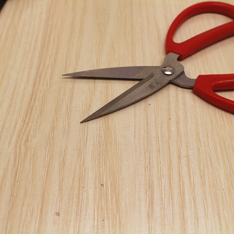 强人k13家用剪裁纸剪民用剪工业剪尖头剪刀皮革剪居家物品裁剪