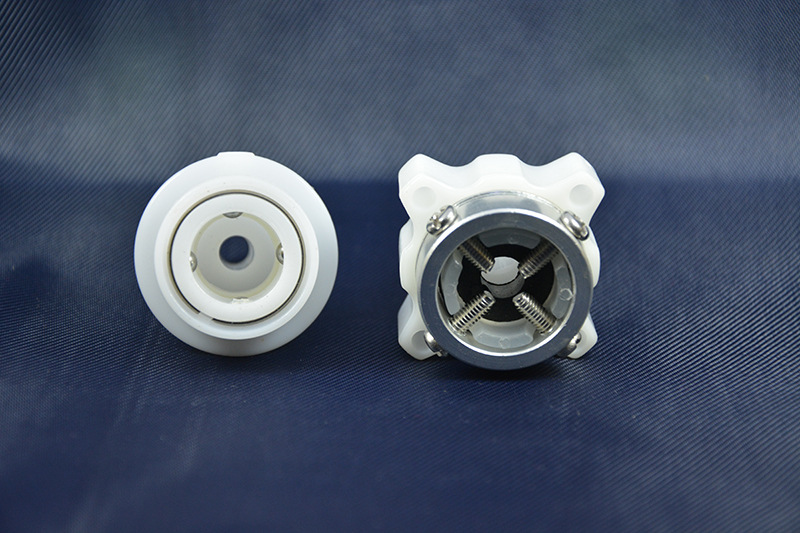 洗衣机接头固定头钢头快速接头转换四分六分四个螺丝固定