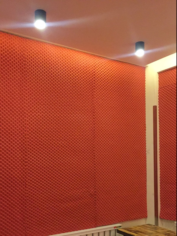 琴房鼓房录音棚ktv酒吧直播间室内墙体吸音棉板毡材料彩色橡塑板