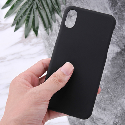 for iphonex全包单底双面喷橡胶油手机壳 磨砂四包苹果x pc硬壳